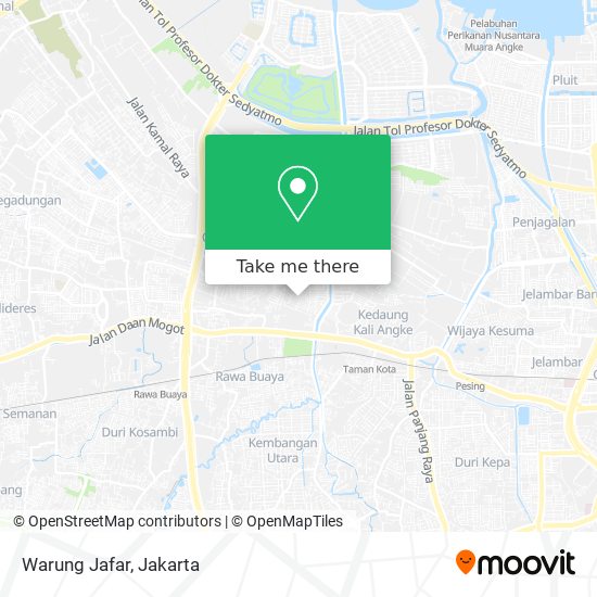 Warung Jafar map