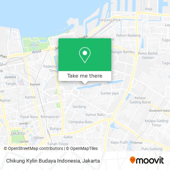 Chikung Kylin Budaya Indonesia map