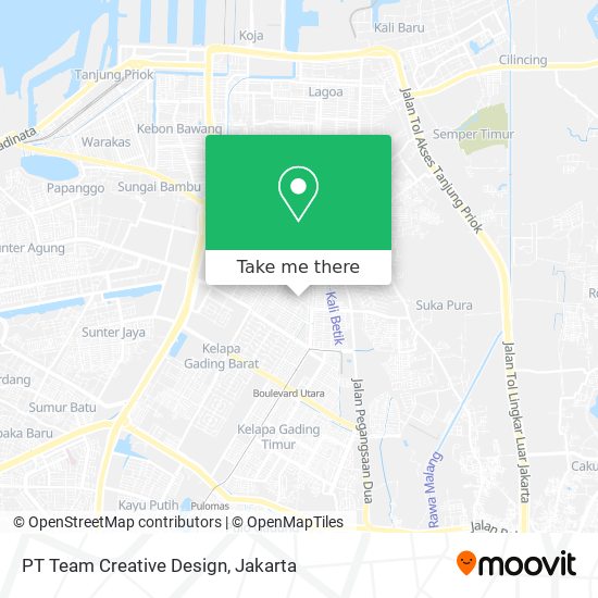 PT Team Creative Design map