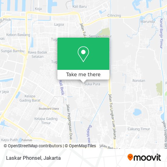 Laskar Phonsel map