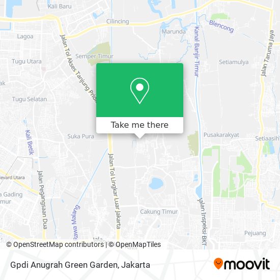 Gpdi Anugrah Green Garden map