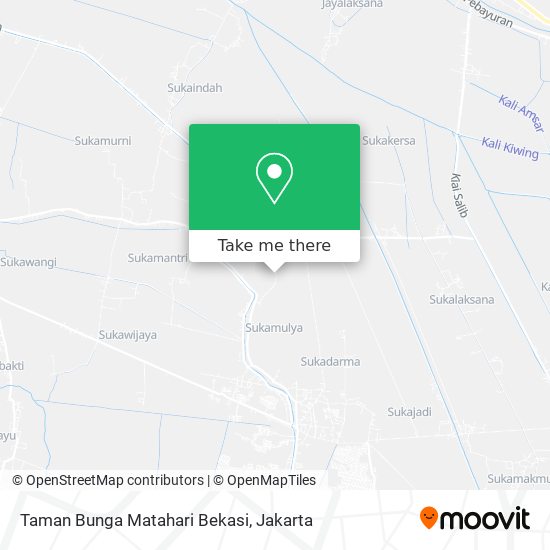 Taman Bunga Matahari Bekasi map