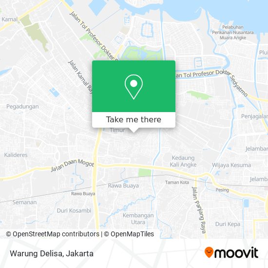 Warung Delisa map