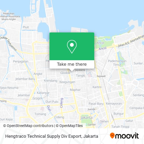 Hengtraco Technical Supply Div Export map