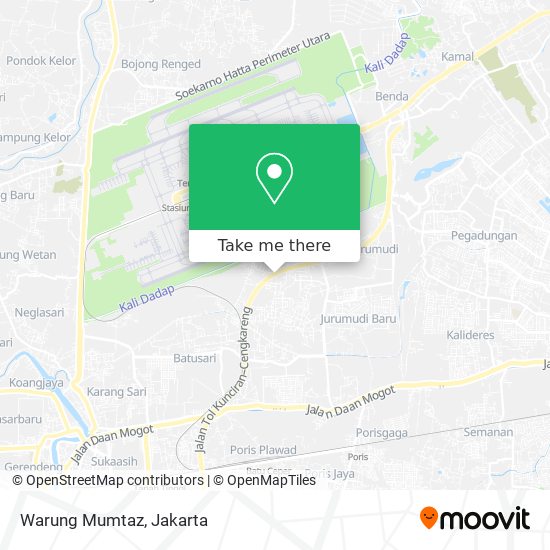 Warung Mumtaz map
