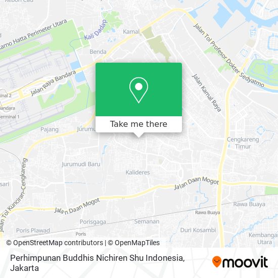 Perhimpunan Buddhis Nichiren Shu Indonesia map