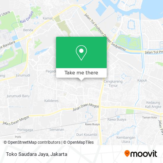 Toko Saudara Jaya map