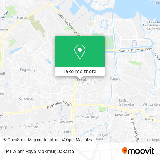 PT Alam Raya Makmur map