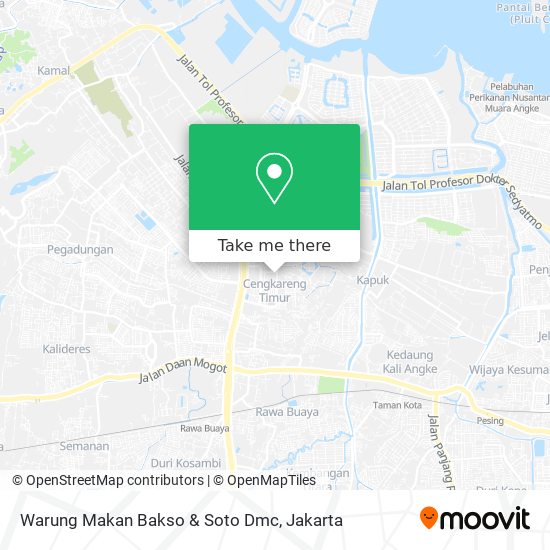 Warung Makan Bakso & Soto Dmc map