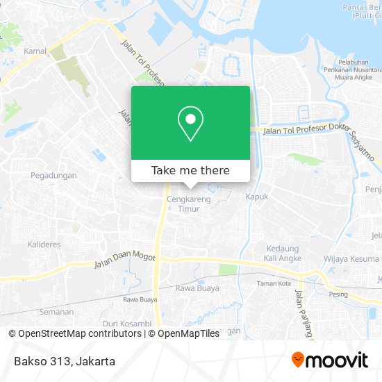 Bakso 313 map