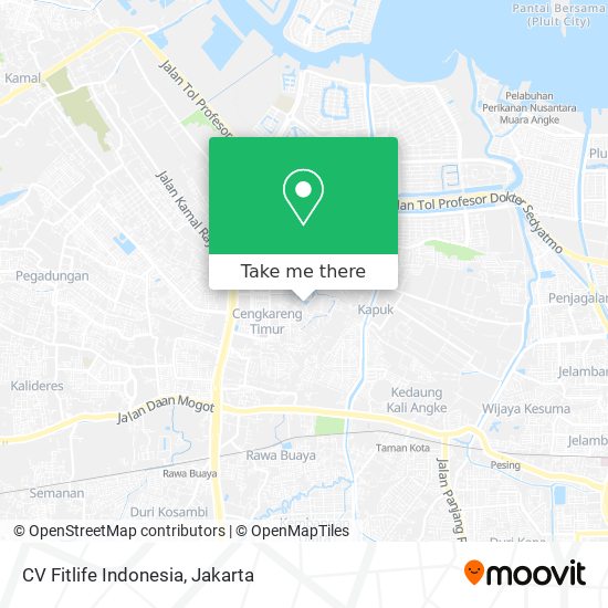 CV Fitlife Indonesia map