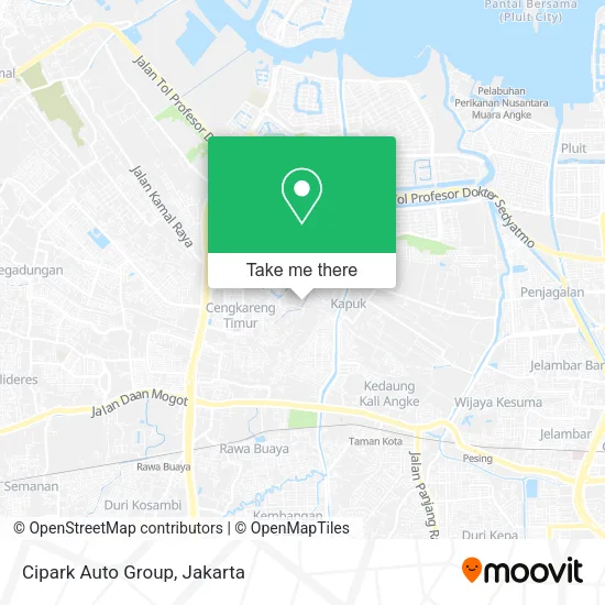 Cipark Auto Group map