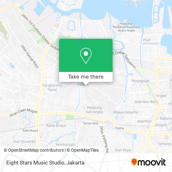 Eight Stars Music Studio map