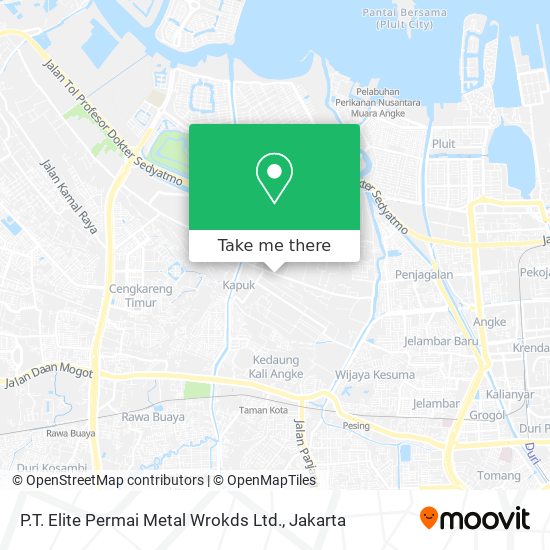 P.T. Elite Permai Metal Wrokds Ltd. map