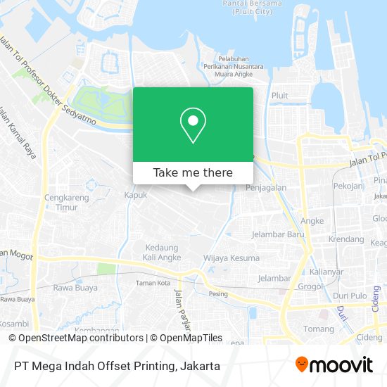 PT Mega Indah Offset Printing map