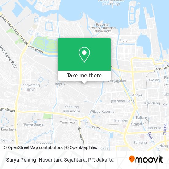Surya Pelangi Nusantara Sejahtera. PT map