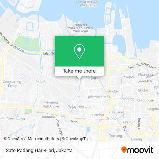 Sate Padang Hari-Hari map