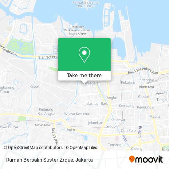 Rumah Bersalin Suster Zrque map