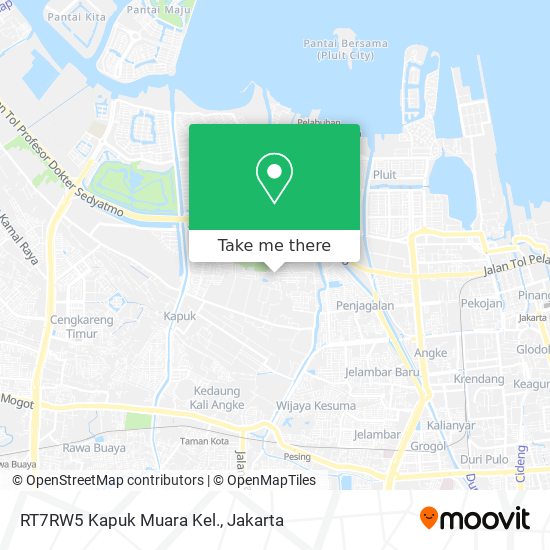 RT7RW5 Kapuk Muara Kel. map