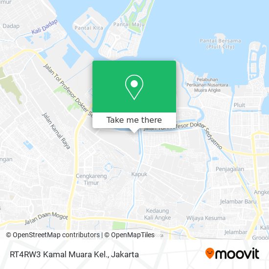 RT4RW3 Kamal Muara Kel. map