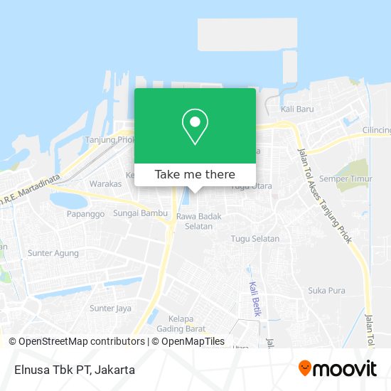 Elnusa Tbk PT map