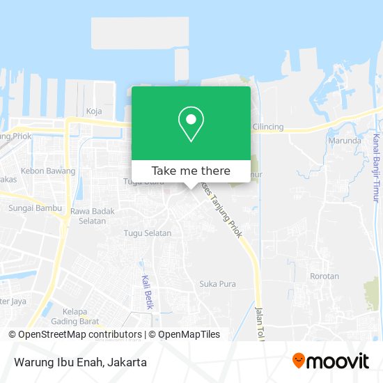 Warung Ibu Enah map