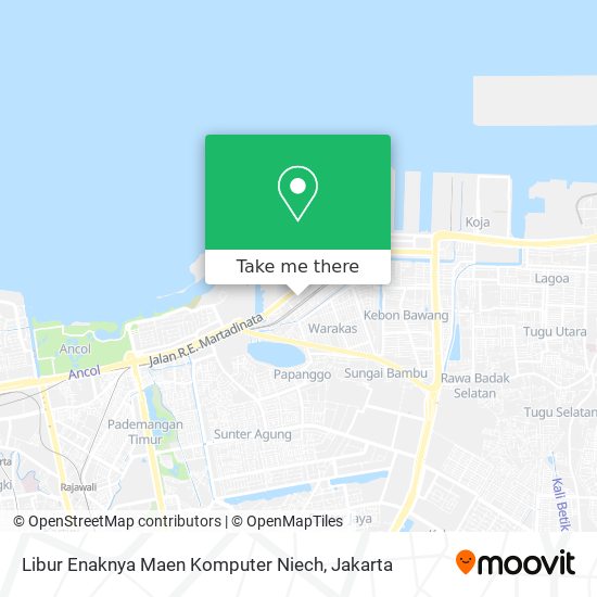 Libur Enaknya Maen Komputer Niech map