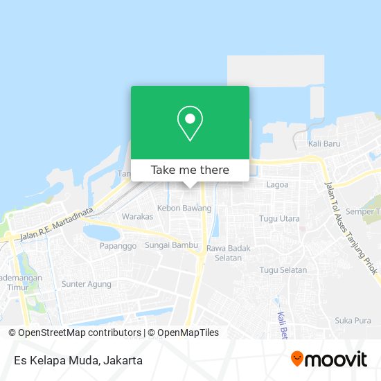 Es Kelapa Muda map