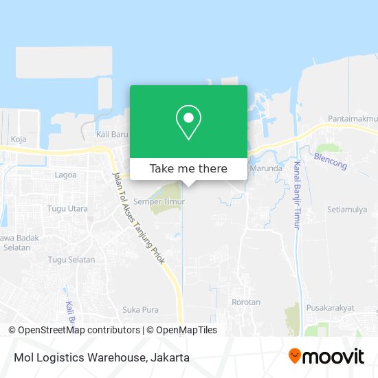 Mol Logistics Warehouse map