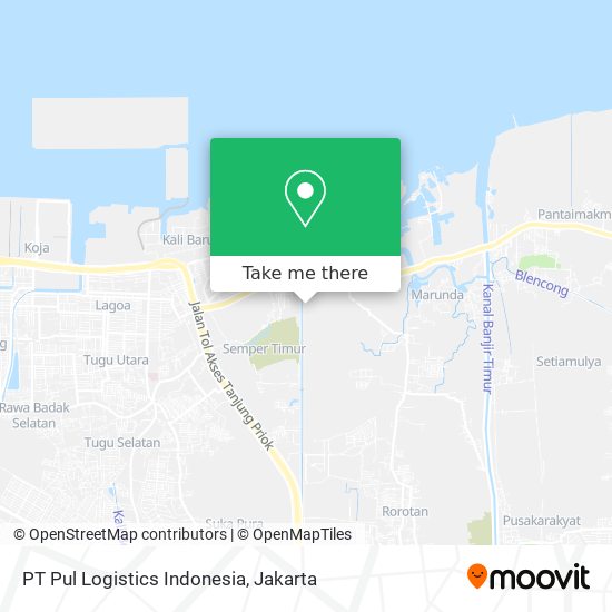 PT Pul Logistics Indonesia map