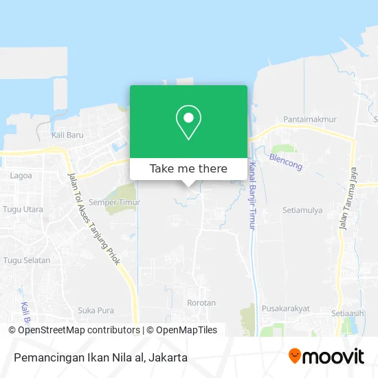 Pemancingan Ikan Nila al map