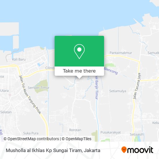 Musholla al Ikhlas Kp Sungai Tiram map