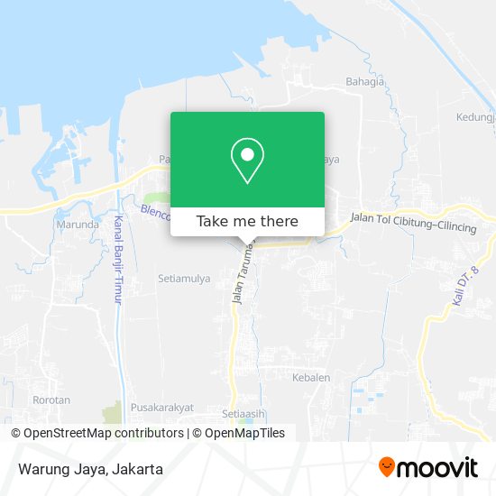 Warung Jaya map