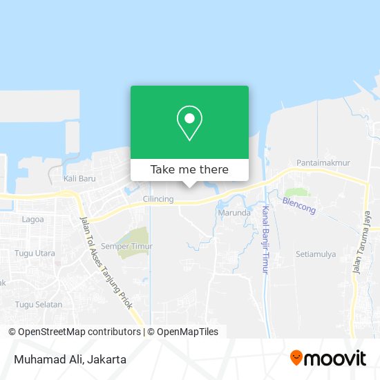Muhamad Ali map