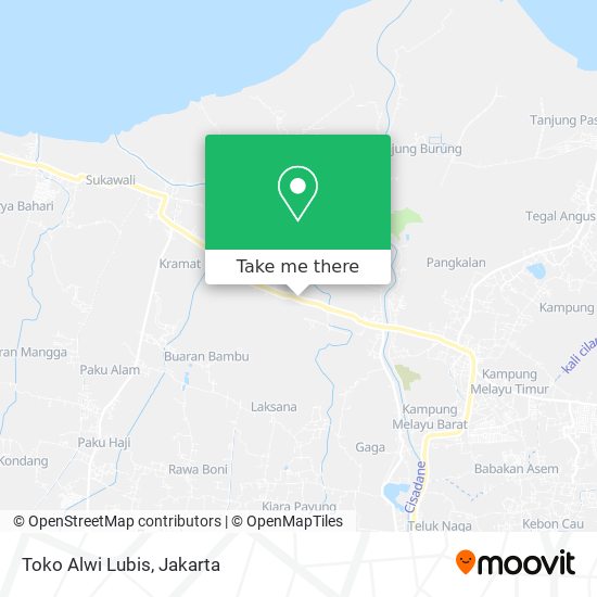 Toko Alwi Lubis map