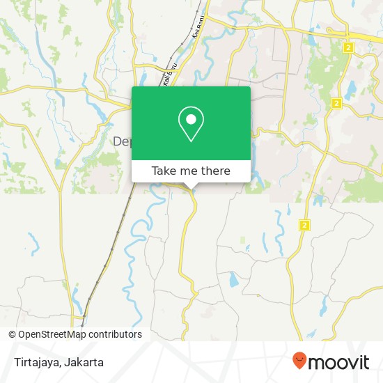Tirtajaya map