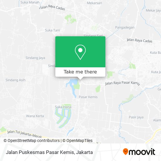 Jalan Puskesmas Pasar Kemis map