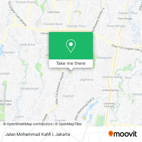 Jalan Mohammad Kahfi I map