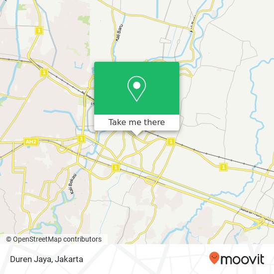 Duren Jaya map