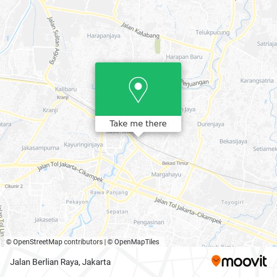 Jalan Berlian Raya map