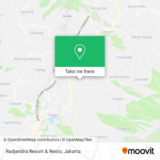 Radjendra Resort & Resto map