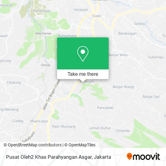 Pusat Oleh2 Khas Parahyangan Asgar map