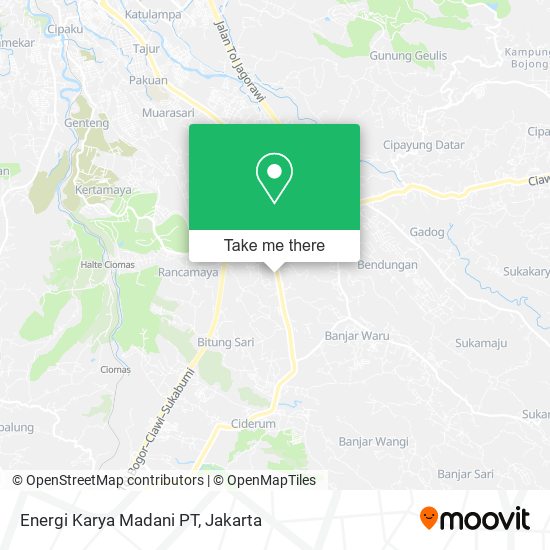 Energi Karya Madani PT map