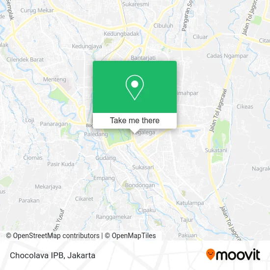 Chocolava IPB map