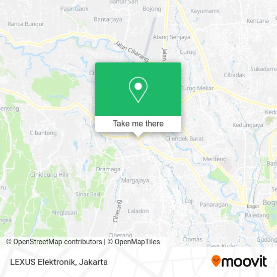 LEXUS Elektronik map