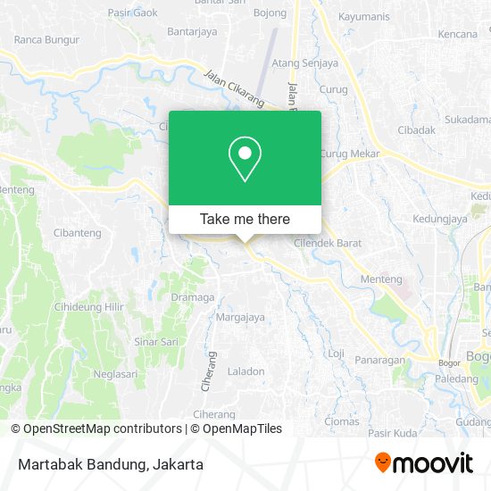 Martabak Bandung map