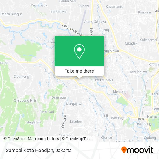 Sambal Kota Hoedjan map