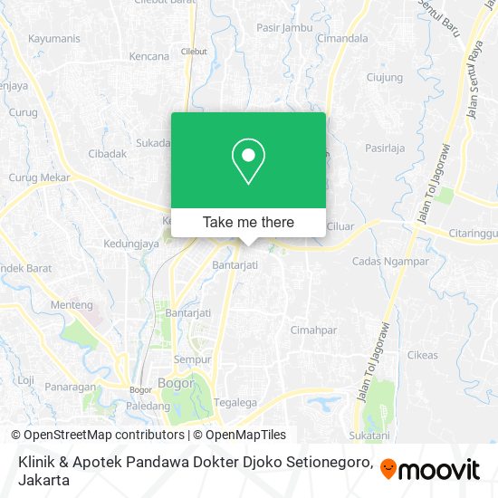 Klinik & Apotek Pandawa Dokter Djoko Setionegoro map
