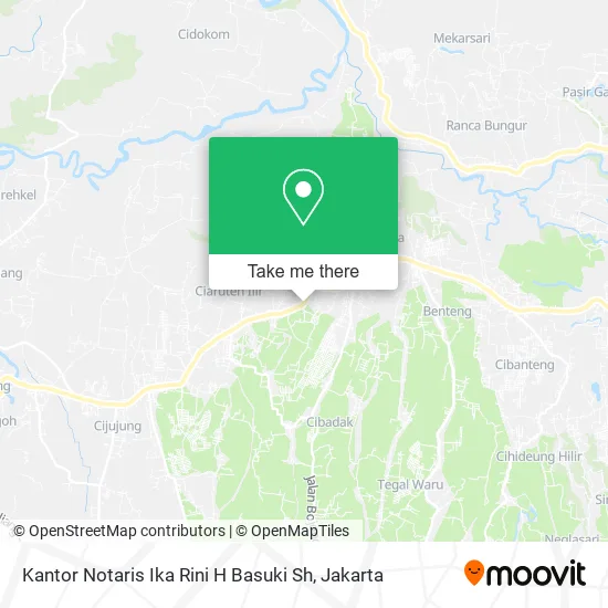 Kantor Notaris Ika Rini H Basuki Sh map