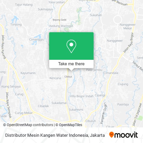 Distributor Mesin Kangen Water Indonesia map